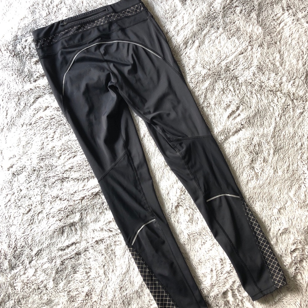 Athleta Miles Compression Reflective Tights (Sz S)